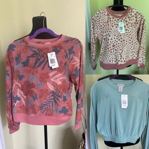 Three L*Space Sweatshirts! All New With Tags! So Soft and Comfy! Size XS